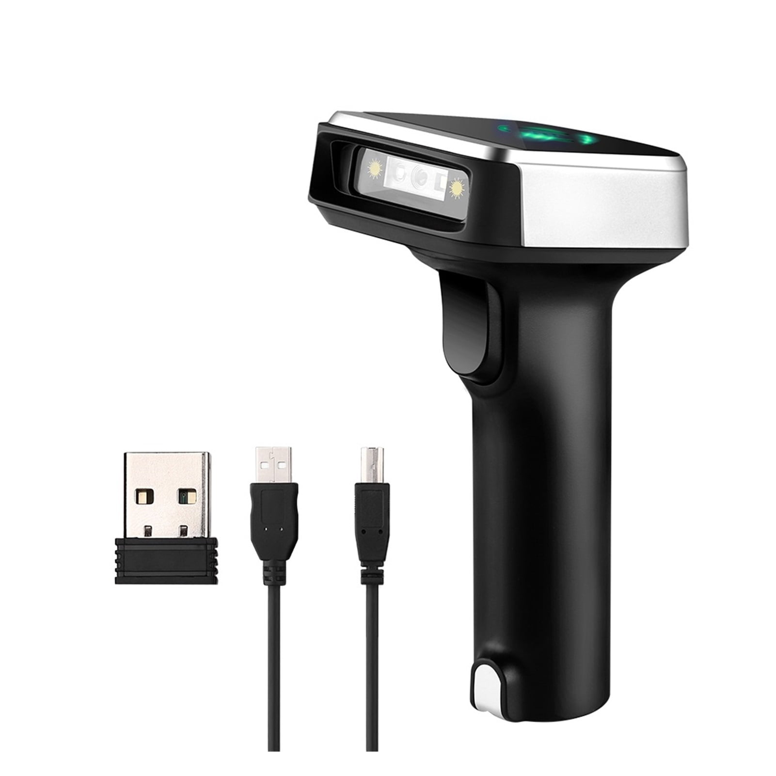 2D QR Wireless Barcode Scanner BT 4.1 USB Wireless Barcode Reader For ...