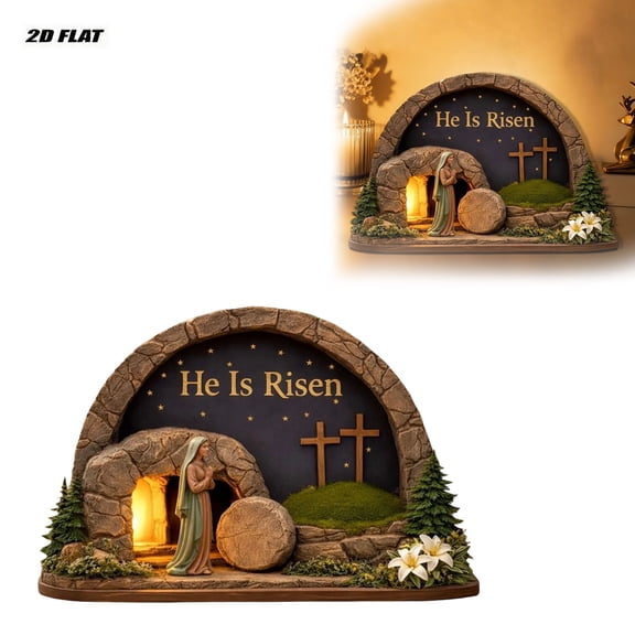 2D Statue Desktop Ornament Suitable For Homes Churches And Sculptures Desktop Ornament Home Decor