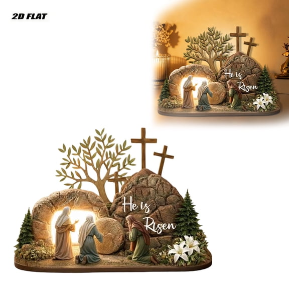 2D Statue Desktop Ornament Suitable For Homes Churches And Sculptures Desktop Ornament Home Decor