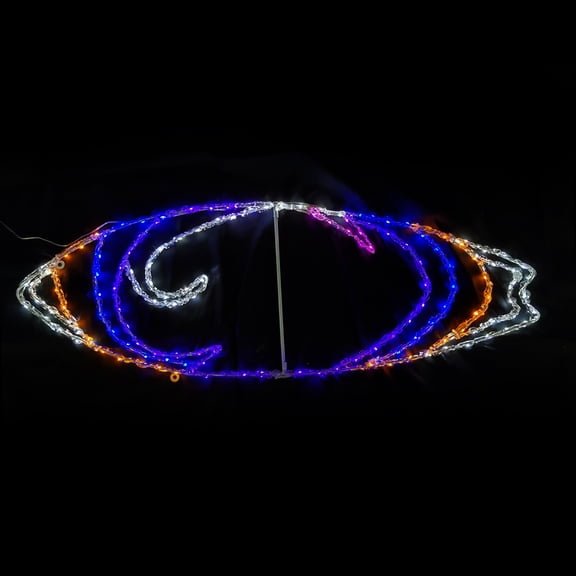 Holidynamics Inc. 72 in LED 2D Surf Board: Wave Neon Sign