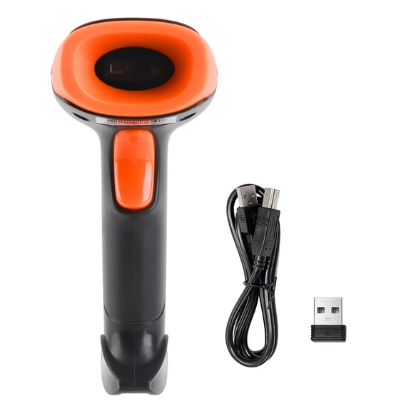 2D barcode scanner Barcode Handheld 1D/2D/QR Barcode Scanner 2.4G Wireless USB Wired Bar Reader Manual / Continuous Scanning CMOS Image Sensor Support Paper /Screen PDF417 Compatible with