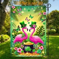 1 piece, Four-Season Decorative Double-sided Garden Flag - 2D flat ...