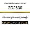 thumbnail image 1 of 2D2630 - WASHER fit CATERPILLAR (CAT), 1 of 1