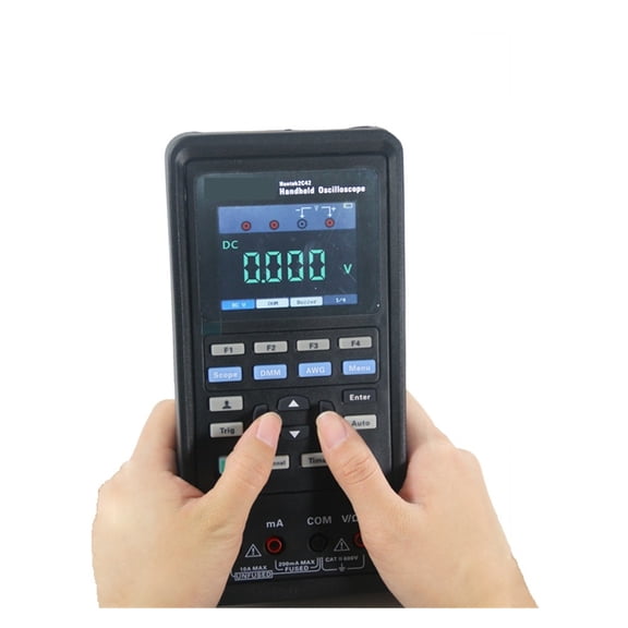 2D72 70MHz Handheld Oscilloscope, 3-in-1 Digital Multimeter Waveform Scope