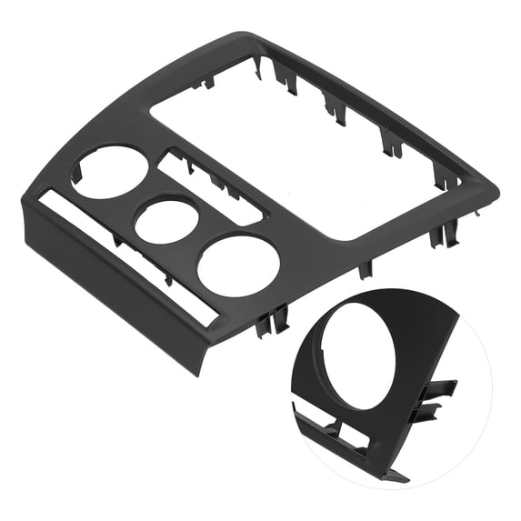 2DIN Navigation Frame Centre Console Dashboard Replacement for Octavia 2007‑2009