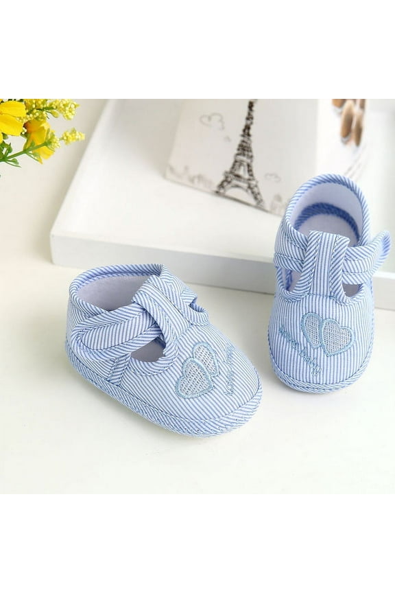 10C Shoes for Boys Canvas Sole Sneaker Girl Crib Soft Boy Baby Shoes Kid Shoes Size 11 Toddler Shoes Baby Shoes Polyester Blue 13