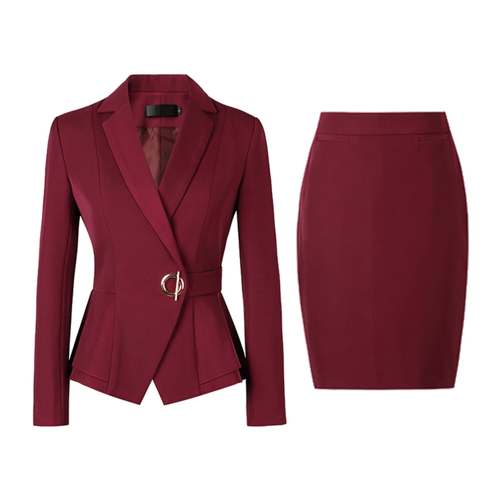 スーツ・フォーマル・ドレス PUFF CHECK JACKET WITH SKIRT PANTS ZELDA JACKET