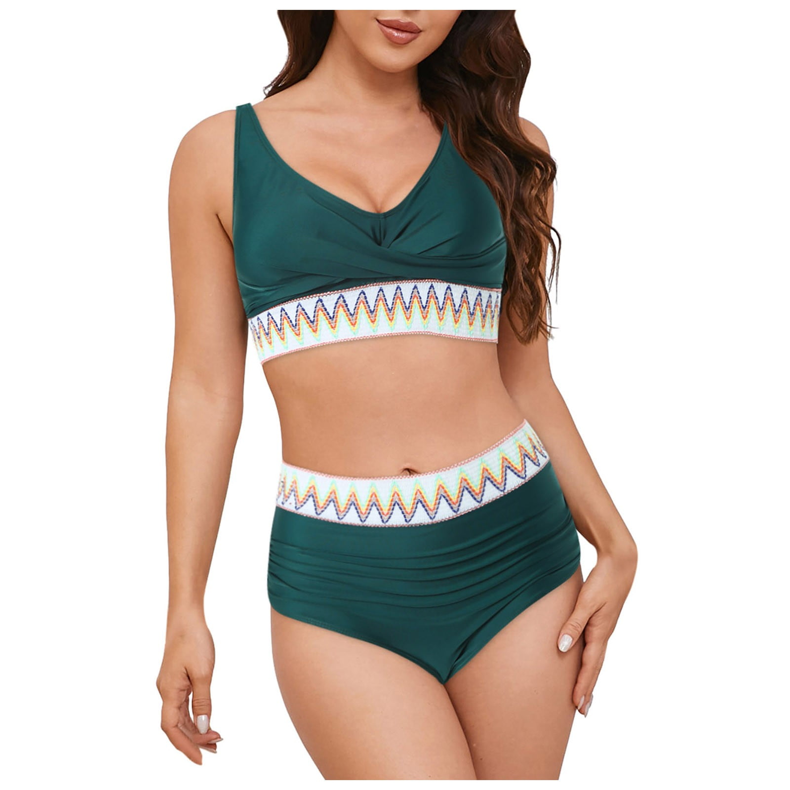 DESIGN - Carlo - Bandeau-badpak met U-beugel in zwart