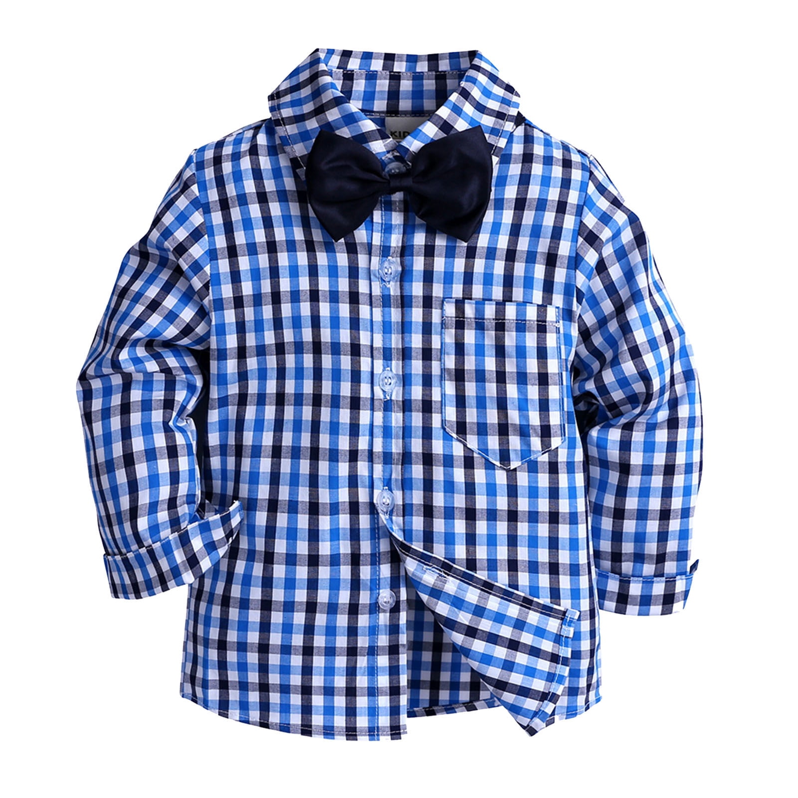 2DXuixsh Boys Size 5 Thermal Shirts Kids Toddler Flannel Shirt Jacket