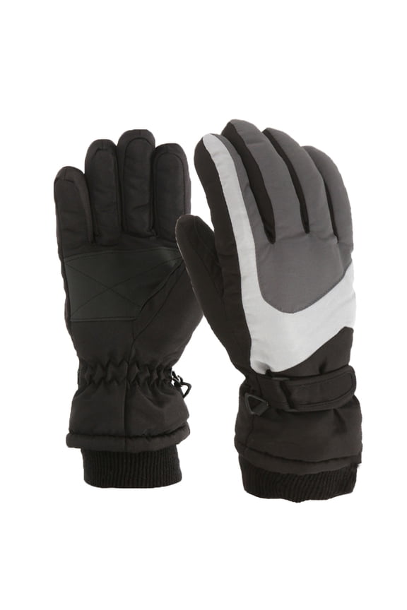 Boys Snow Gloves Age 7 Windproof Warm Winter Gloves Skating Size Kids Ski Snowboarding Girls M/L Outdoor Snow Boys Kids Gloves Mittens Long Gloves for Kids Nylon Light Blue M