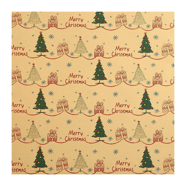 O Christmas Tree Wrapping Paper - 6 Ft. Roll, Matte