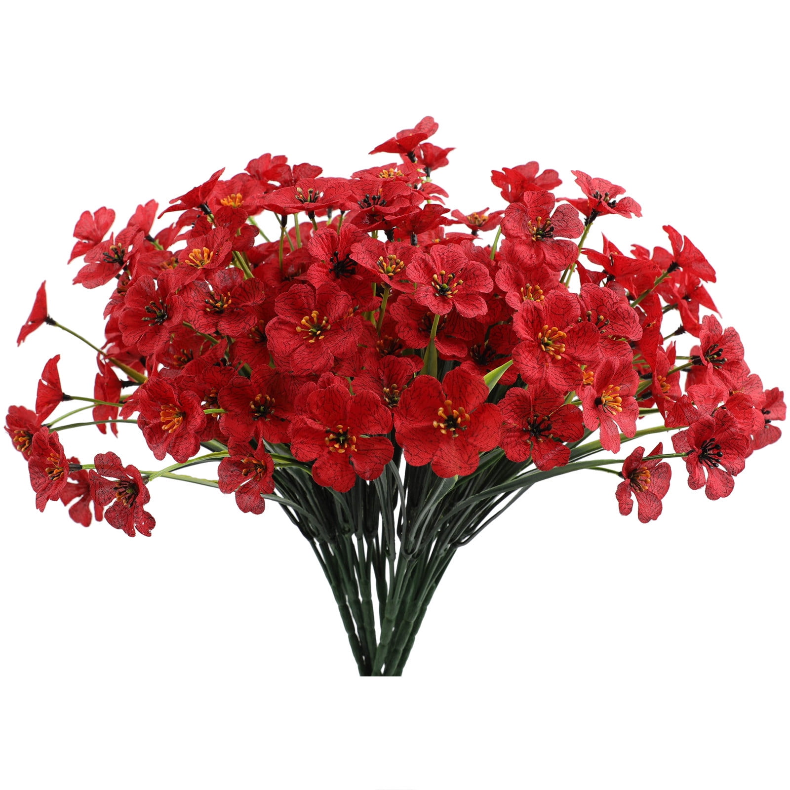 2DXuixsh Christmas Wreaths 12Pc 5 Head Spring Grass Flower Water Grass