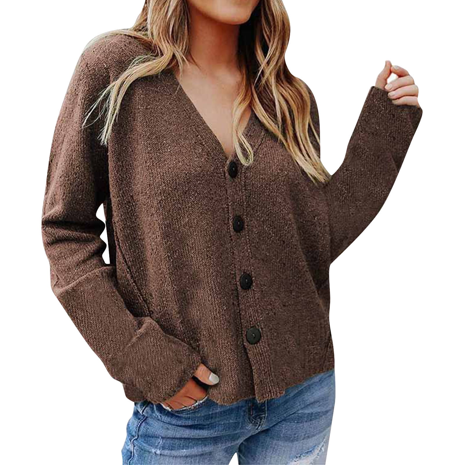 5pcs/set Seamless Coat Buttons For Women's High-end Sweater