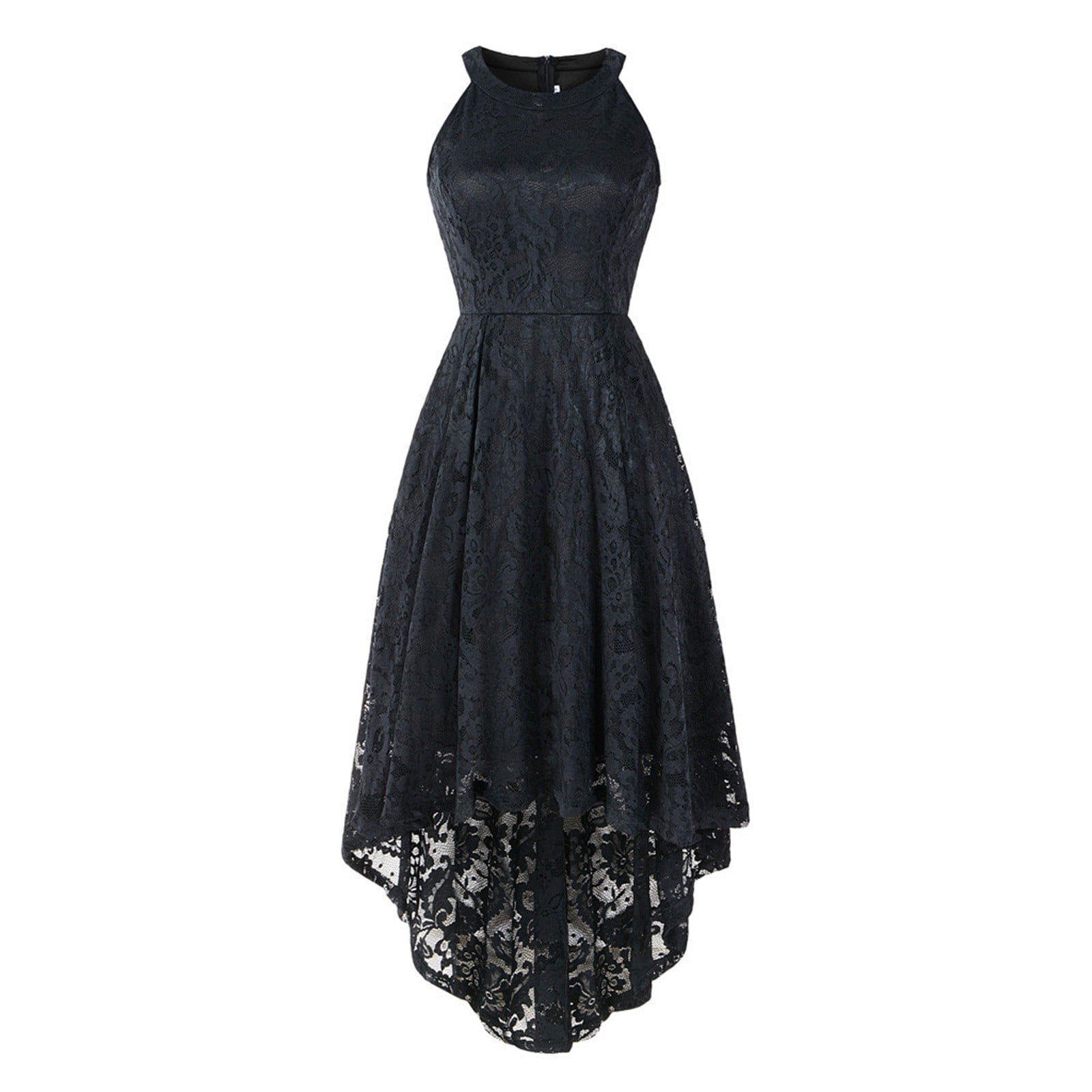 2DXuixsh Ever New Dresses Plus Size Women Lace Long Sleeve Midi Dress  Ladies Evening Party Dress Teen Girls Evening Dresses Wedding Guest Dresses  for Women Lace Black Xl - Walmart.com