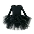 thumbnail image 1 of 2DXuixsh Girls' Dresses Tulle Tutu Dress for Toddler Girls Princess Skirt Ballet Tutu Skirt Leotards V Neck Camisole Dress Dance Outfit Ballerina Performance Skirt Black 18-24 Months, 1 of 2