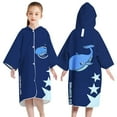 2DXuixsh Girls' Jackets Cardigan Bath Towel Children's Rapid Drying