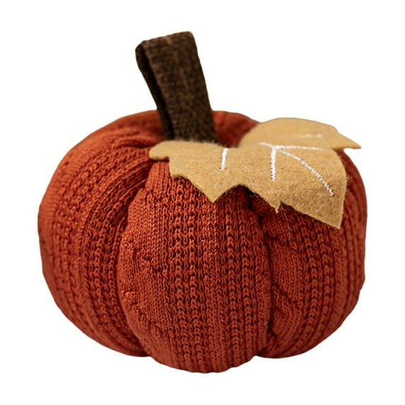 2DXuixsh Halloween Decorations Stuffed Pumpkin Plush Toy 3D Shaped Decorative Mini Thanksgiving Soft Cute Throw Kids Toddlers Babies Pumpkin Hanging Ornament A