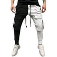 2DXuixsh Men's Casual Pants Men Multipocket Overalls Trousers Zipper