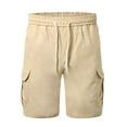 2DXuixsh Pants for Men Summer Men's Casual Fashion Five Casual Pants