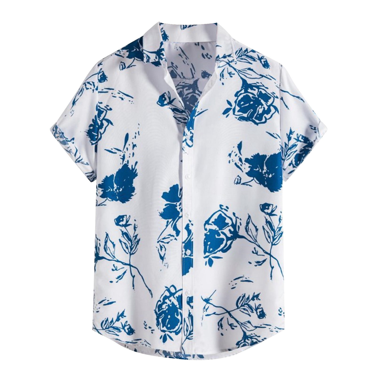 2DXuixsh T Shirts for Men Oversized Summer Casual Printed Shirt Short ...