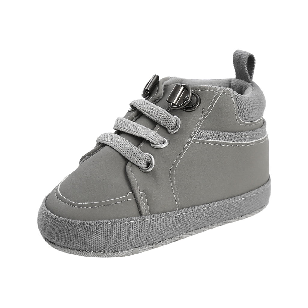 2DXuixsh Toddler Size 13 Girls Shoes Tied Shoes Solid Toddler Walkers