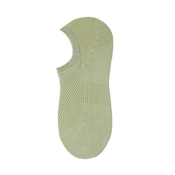 2DXuixsh Women's No Show Socks Low Cut Ankle Short Non Slid Casual 1 Pairs Women's Ballerina Socks Solid Non Slip Socks Lace Splice Socks Boat Socks Mint Green