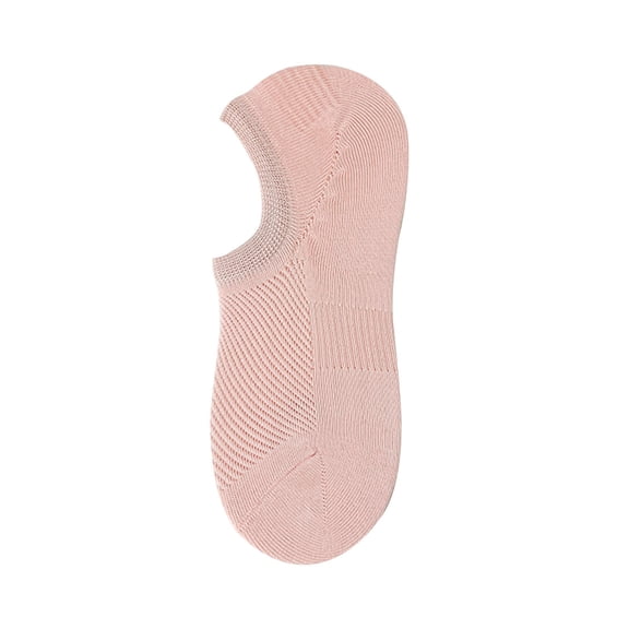 2DXuixsh Women's No Show Socks Low Cut Ankle Short Non Slid Casual 1 Pairs Women's Ballerina Socks Solid Non Slip Socks Lace Splice Socks Boat Socks Pink