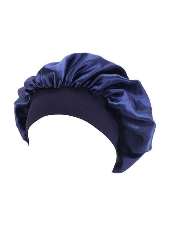 Women's Waterproof Rain Hat Satin Bonnet Adjustable Head Size Sleep Silk Bonnet for Women Men Double Layer Satin Lined Sleeping Cap Wrap Hair Bonnet Mens Fuzzy Hat Mint Green One Size