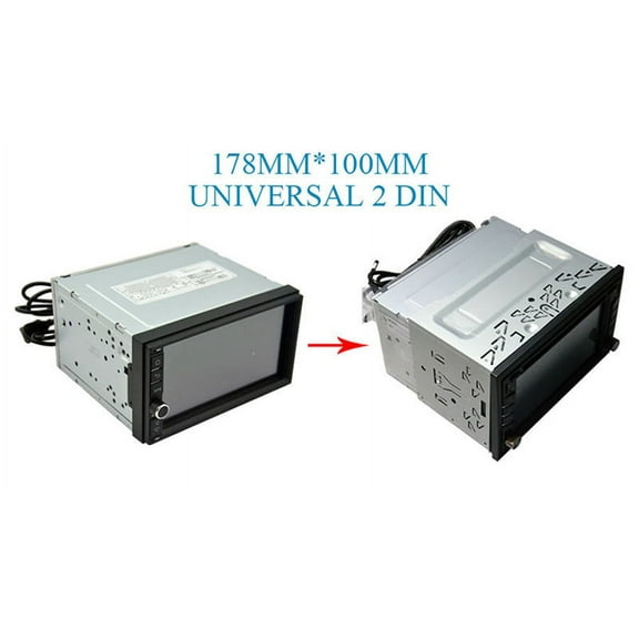 2Din Car In-dash Radio Frame Panel Rack Mount Universal for DVD Stereo Player US