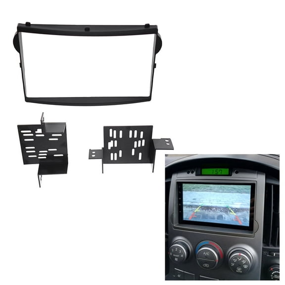 2Din Car Radio Fascia for Starex/H1 DVD Stereo Frame Plate Adapter Mounting Dash Installation Bezel Trim Kit A