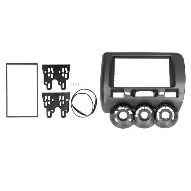 2Din Stereo Radio Fascia DVD Audio Navigation Frame for Honda Fit/Jazz