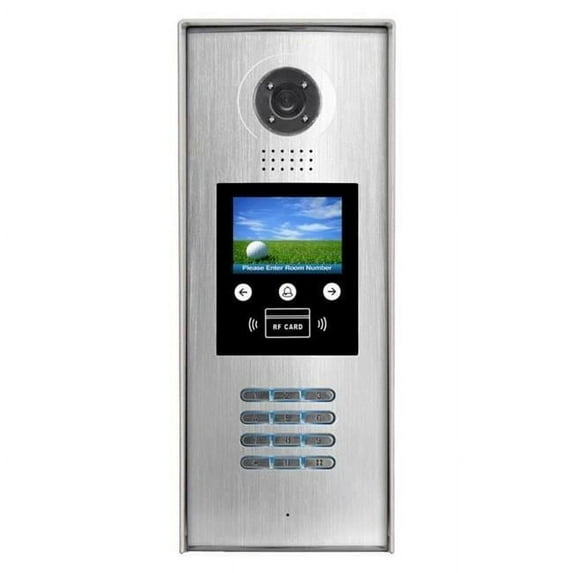 Cmple Video Intercom Entry Panel ??? Dmr18S/Id-F Door Entry Camera Panel With 3.
