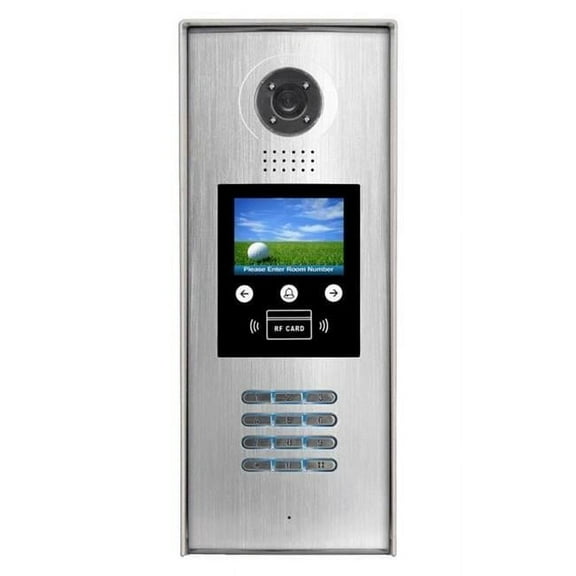 Cmple Video Intercom Entry Panel ??? Dmr18S/Id-F Door Entry Camera Panel With 3.
