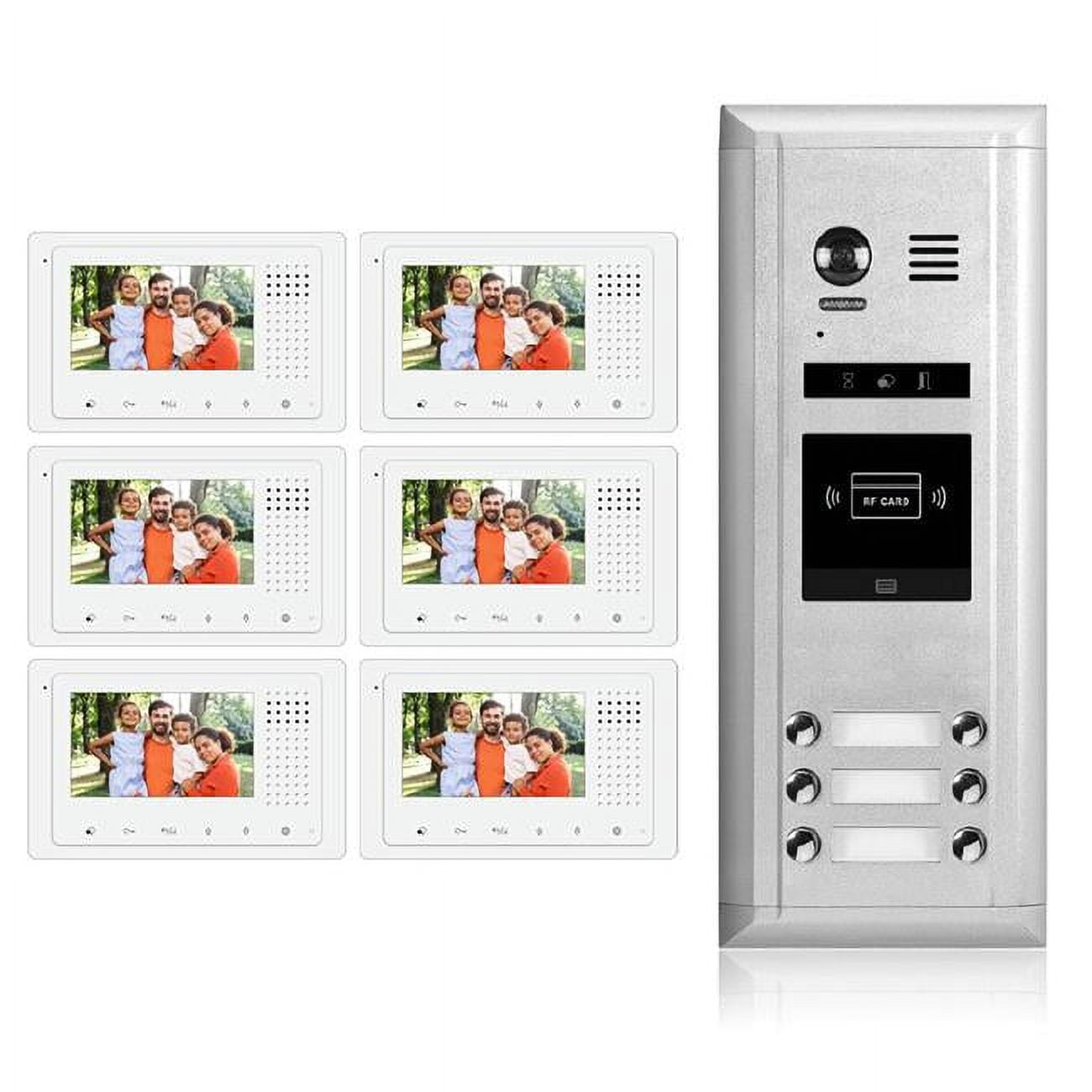 2Easy Video System Entry System DK43361SID 6 Apartment Audio