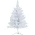 thumbnail image 1 of 2FT Artificial Christmas Tree Tabletop Christmas Tree with Plastic Stand Mini Xmas Pine Tree for Party Supplies Indoor Outdoor Holiday Home Decoration (Green), 1 of 14