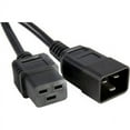 thumbnail image 1 of 2FT C19-C20 BLACK POWER CORD UL 20AMP SJT 12AWG 105 JACKET, 1 of 3