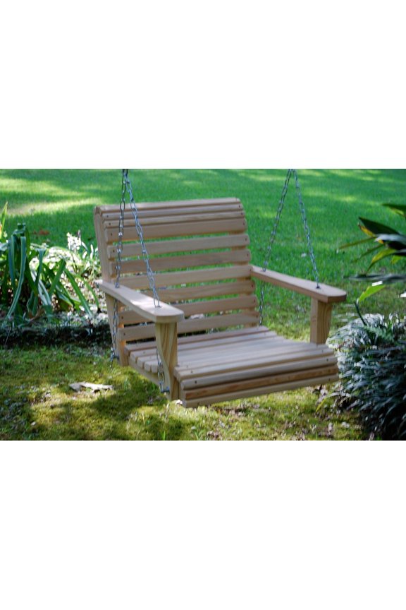 2FT CYPRESS ROLL PORCH SWING