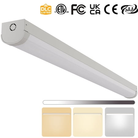 2FT Commercial LED Linear Strip Stairwell Light, 3 CCT Selectable, Dimmable