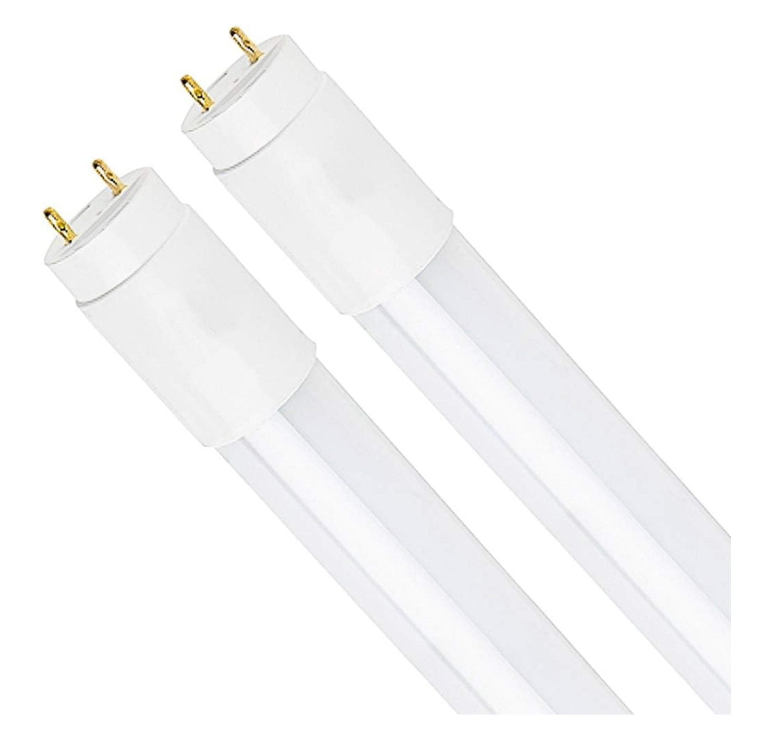 2FT LED Tube Light, T8, 11W (17W Equivalent), 6500K Daylight, 1100