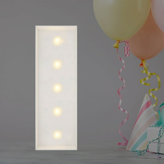 2FT Marquee Light Up Letters, Marquee Letters I, Mosaic Balloon Letters for Birthday Party Decorations, Marry Me Light Up Letters, Baby Marquee Letters for Decor, Wedding Decor