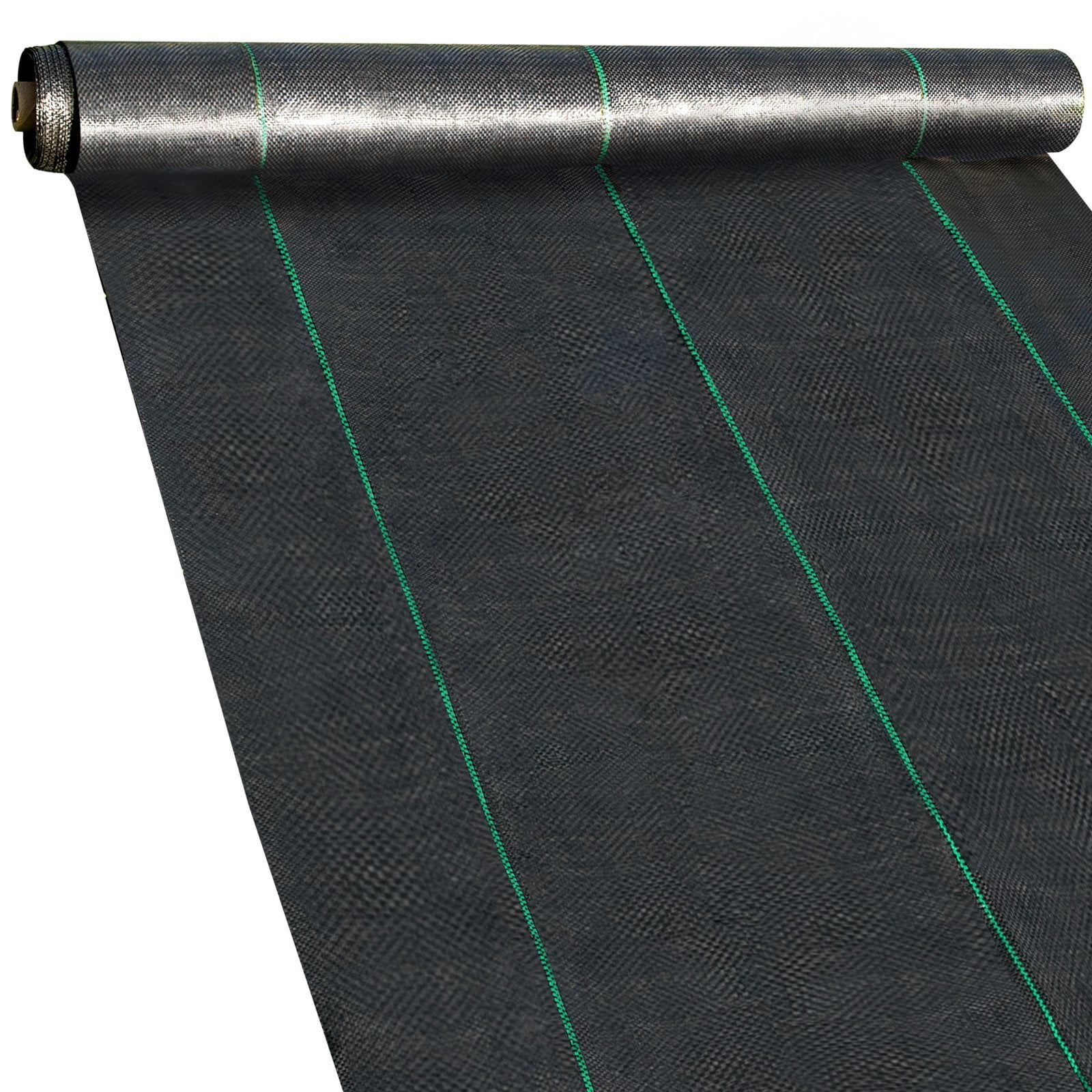 6FT Wide x 300FT Long Weed Barrier Fabric, Heavy Duty 3.2OZ Woven Polyethylene, Permeable Geotextile for Flower Beds & Mulch