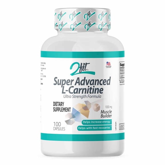 2Fit L Carnitine Super Advanced - 100 Capsules 1000 mg