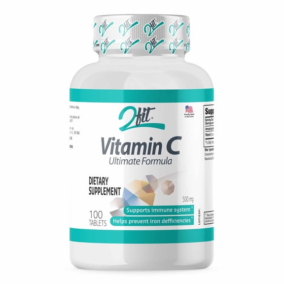 2Fit Vitamin C Ultimate Formula - 100 Tablets 500 mg