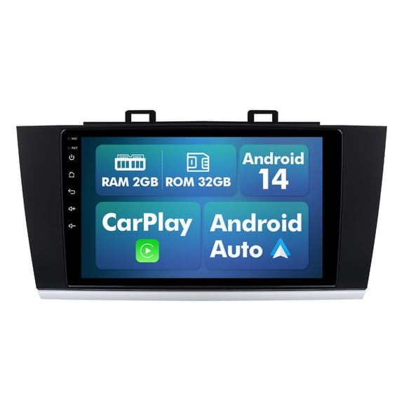 2G 32G Android 14 Car Stereo Radio for Subaru Outback Legacy 2015-2018 CarPlay GPS FM BT WiFi with Multiple theme UI