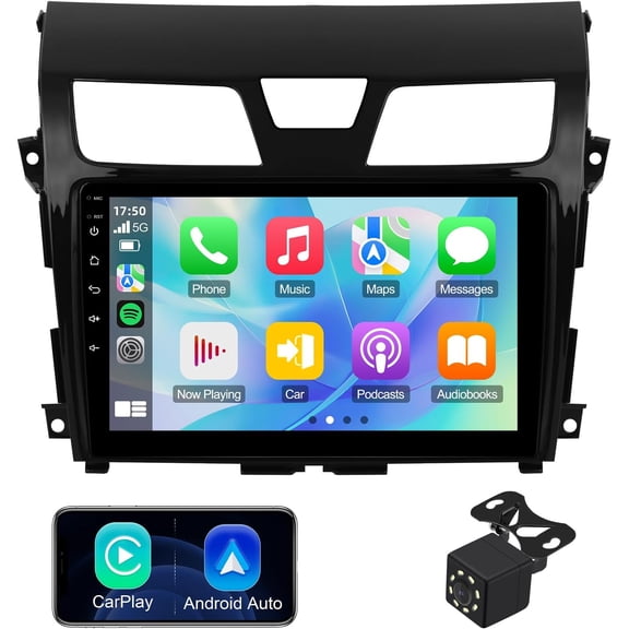 2G 32G Android 14 Car Stereo for Nissan Altima 2013-2015 CarPlay Android auto