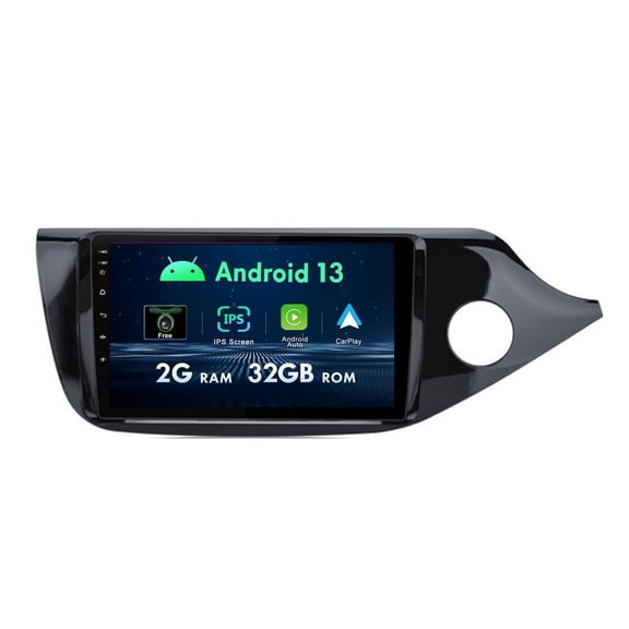 Sehmtoo Car Radio 2G+32G Car Radio Stereo for Kia Ceed RHD 2012-2016, Android GPS Navigation 9 Inch IPS Touchscreen BT Mirror Link DAB Steering Wheel Control USB Wifi 4G RDS