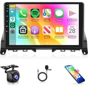 2G+64G Android Car Radio Stereo Wireless Carplay Android auto for Mercedes Benz C-Class C180 C200 C230 C250 C300 C350 W204 S204 2006-2011, 9 inch Touchscreen GPS WiFi BT FM Backup Camera