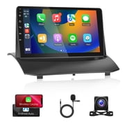 2G 64G Android Car Stereo for Ford Fiesta 2009-2014 with Wireless Apple Carplay, S 9 Inch Touch Screen Car Radio with GPS Navigation Bluetooth FM RDS HiFi WiFi Android Auto Backup Camera