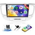 thumbnail image 1 of 2G+64G Car Stereo Radio with Wireless Apple CarPlay Android Auto for Kia Rio 2005-2011 Android 13 Radio 9" Touch Screen Bluetooth Car Radio with GPS Navigation HiFi WiFi FM RDS Audio AHD Backup Camera, 1 of 14