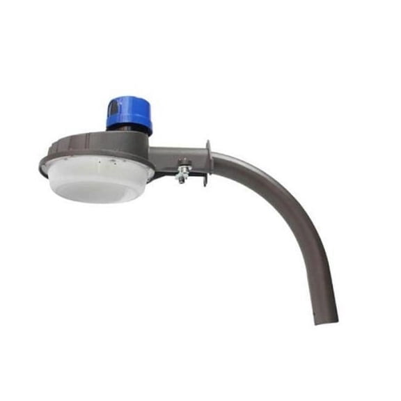 2G Dusk Philip Chip UL Driver 55W 100-277V AC 50K 120 deg Dust to Dawn Light with Photocell, Black